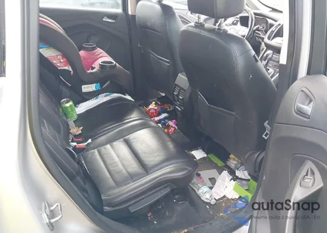 2013 Ford C-Max Hybrid Sel z USA, uszkodzony, nr VIN 1FADP5BU6DL504301